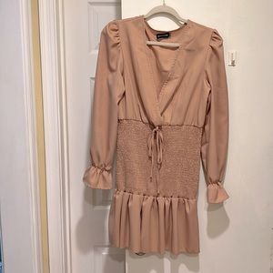 PLT nude dress